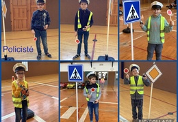 3. A - Dopravní hřiště v tělocvičně